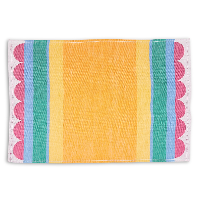 Yinka Ilori Awon Woven Placemats, Set Of 4 In Multi