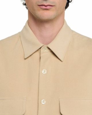 Relaxed Fit Flannel Overshirt