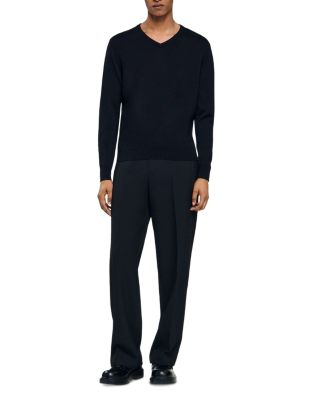 Merino Wool V-Neck Sweater