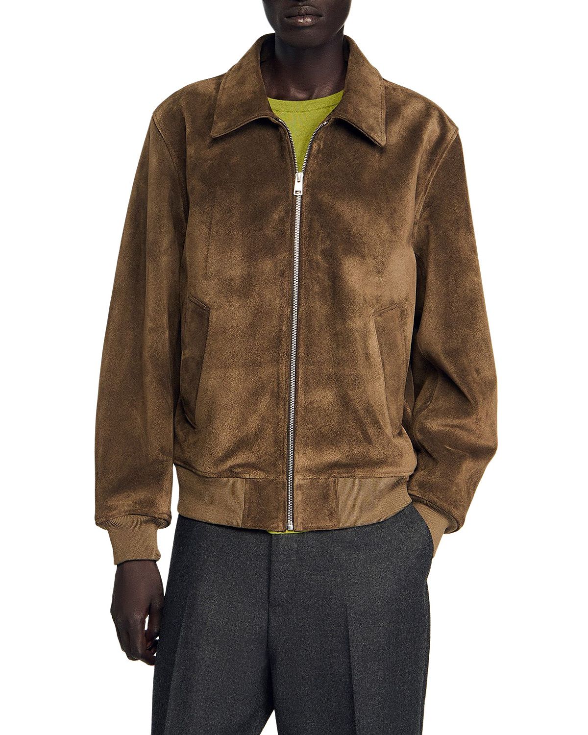 Sandro Leather Jacket
