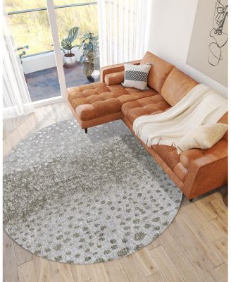 Dalyn Boca Washable BO12 Round Area Rug, 8' x 8'