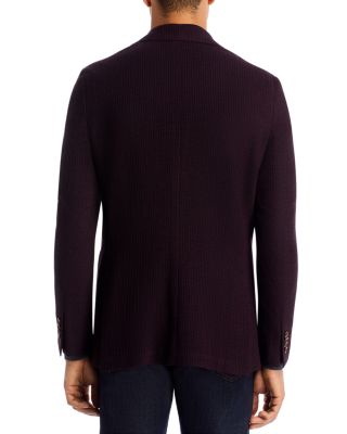 Hampton Textured Jersey Regular Fit Unstructured Sport Coat