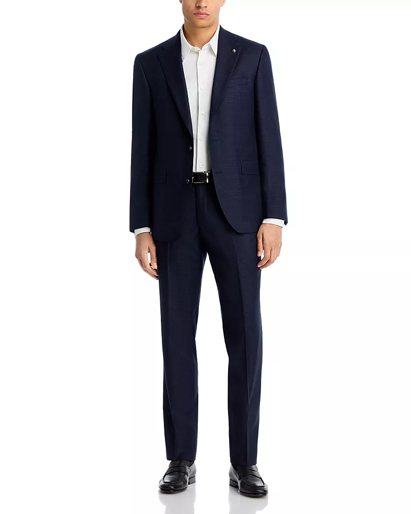 Jack Victor Esprit Regular Fit Woven Textured Suit