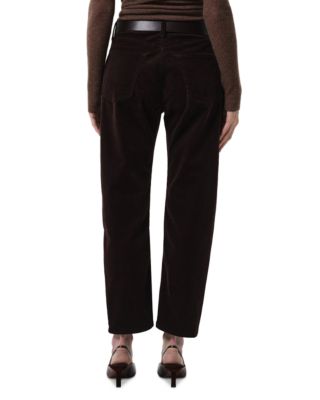 Winslow Low Rise Corduroy Boyfriend Jeans in Barrister