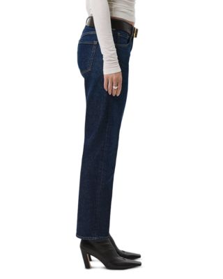 Anissa Low Rise Straight Leg Jeans in Madison