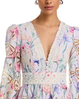 Amaryllis Lace Trim Dress