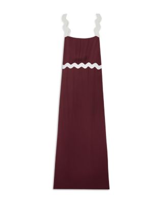 Asher Wave Craft Midi Dress