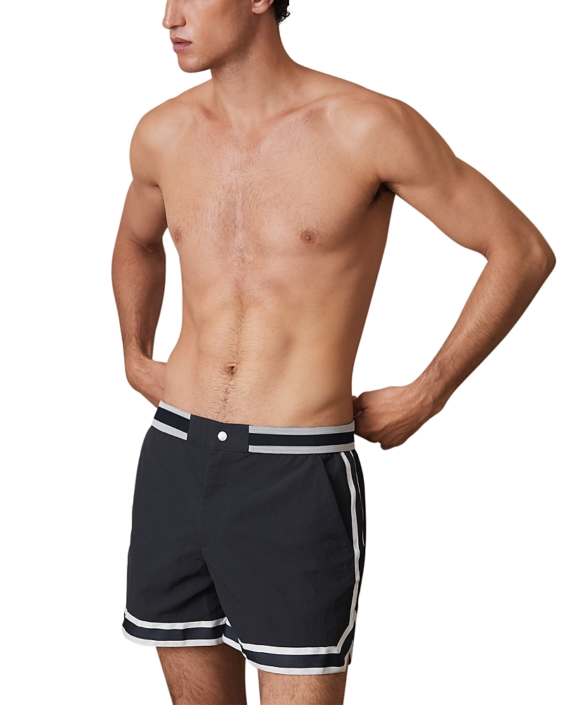 Reiss Baller Stripe Swim Shorts