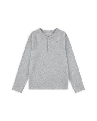 Boys' Henley Waffle Long Sleeve Tee - Little Kid, Big Kid