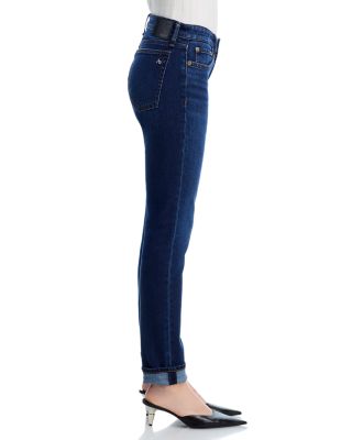 Dre Low Rise Slim Boyfriend Jeans in Alba