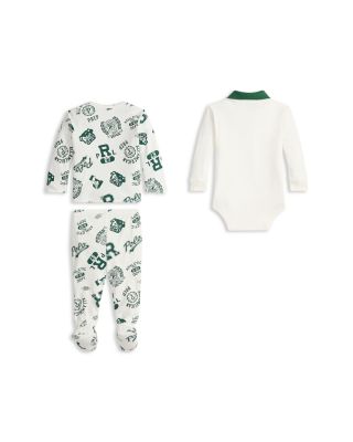Polo Boys' Bodysuit, Pant & Reversible Jacket Set - Baby