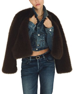 Blaine Vintage High Rise Straight Leg Jeans in Alma