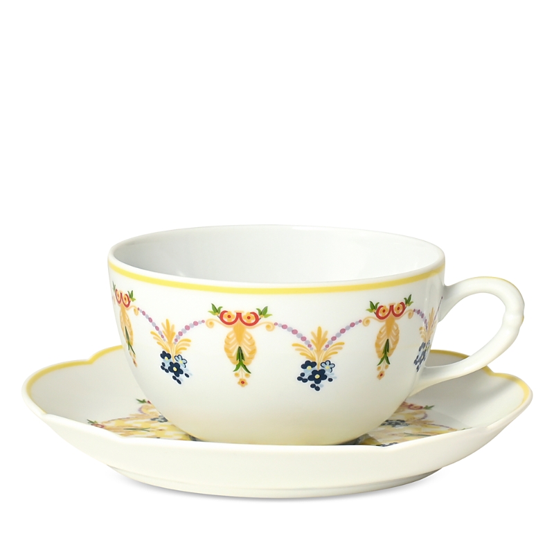 Bernardaud Trianon Tea Saucer In Multi