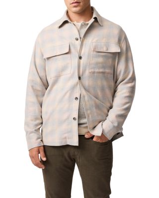 Grey Town Button Front Overshirt