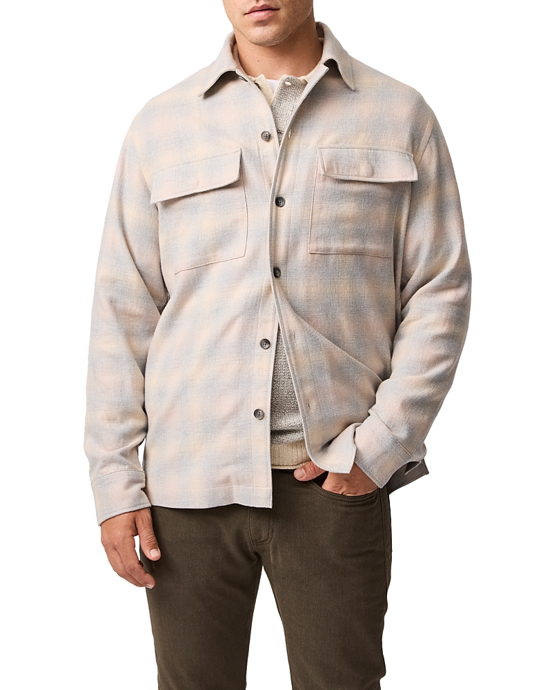 Rodd & Gunn Grey Town Button Front Overshirt