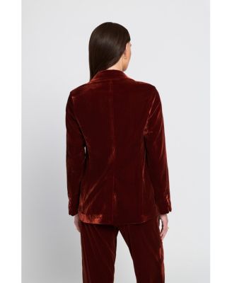 Women's Velvet Blazer
