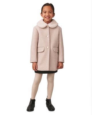 Girls' Manteau Favorite Jacket With Faux Fur Collar - Little Kid, Big Kid