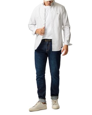 Slim Fit Gunn Check Oxford 5 Long Sleeve Shirt