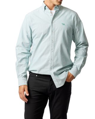 Long Sleeve Oxford Stripe 4 Of Shirt