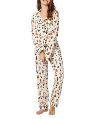 Halloween Print Pajama Set