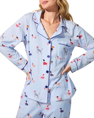Dog Print Pajama Set