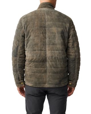 Long Island Quilted Suede Jacket