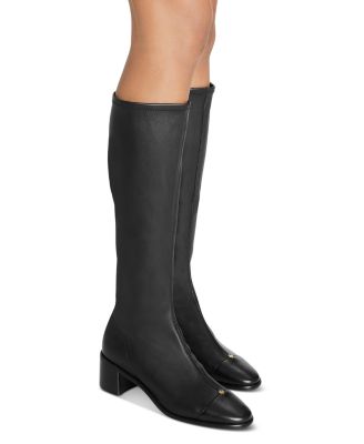 Women's Cap Toe Knee High Boots