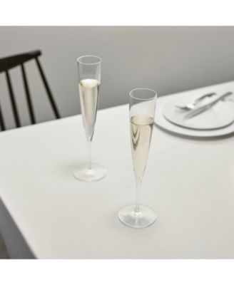 Elegance Champagne Trumpet Flute, Pair