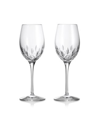 Waterford Lismore Essence White Wine Glasses, Set of 2 | Bloomingdale's Home