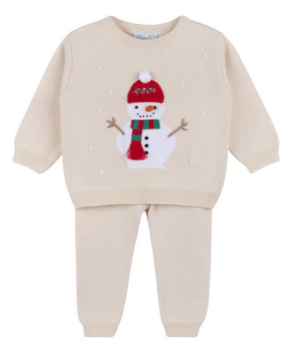 Feltman Brothers - Boys' Holiday Snowman Knit Set - Baby, Little Kid