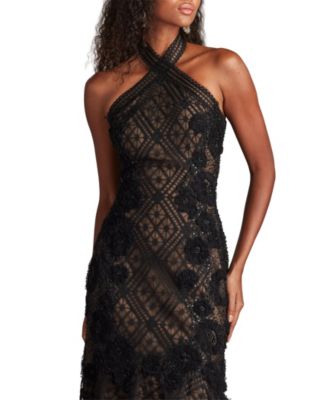 Lakota Embroidered Halter Gown