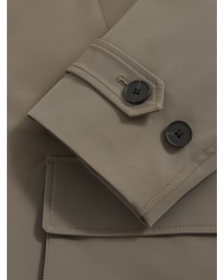 Hybrid Overcoat with Removable Interior