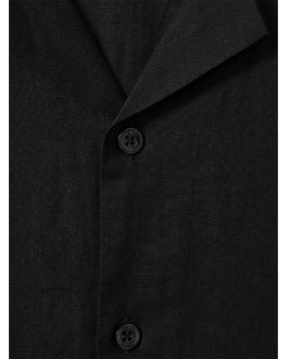 Beldi Oversized Textured Camp Shirt