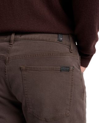 The Straight Fit Jeans in Left Hand Coffee