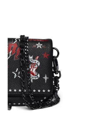 Rock Nano Grained Leather Punk Bag