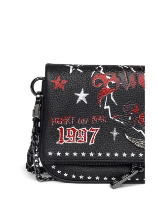 Rock Nano Grained Leather Punk Bag