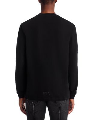 Black Cyber Sigilism Long Sleeve Tee