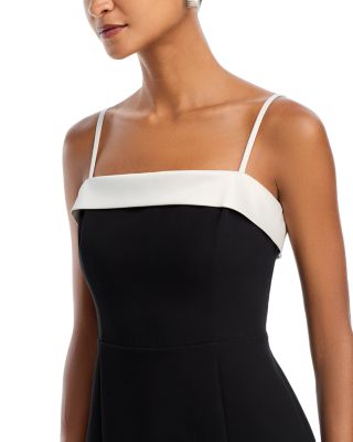 Azra Twill Carey Foldover Dress