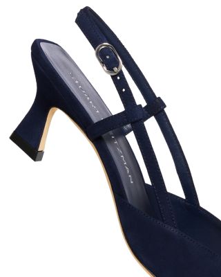 Women's Vinnie 50 Slingback Suede Pumps