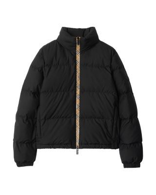 Ambleside Check Trim Puffer Jacket