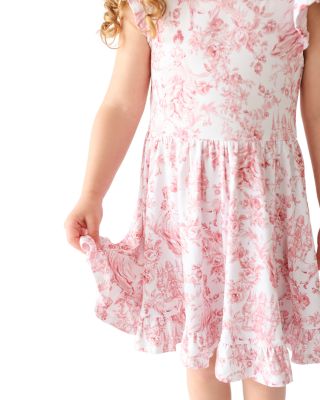 Girls' Antoinette Ruffled Twirl Dress  - Little Kid, Big Kid