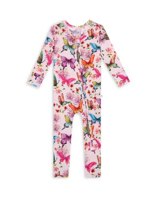 Girls' Watercolor Butterfly Convertible One Piece - Baby
