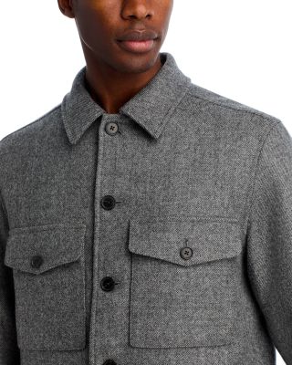 Shirt Jacket in Italian Wool 