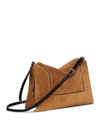 Penelope Slouch Bag in Suede