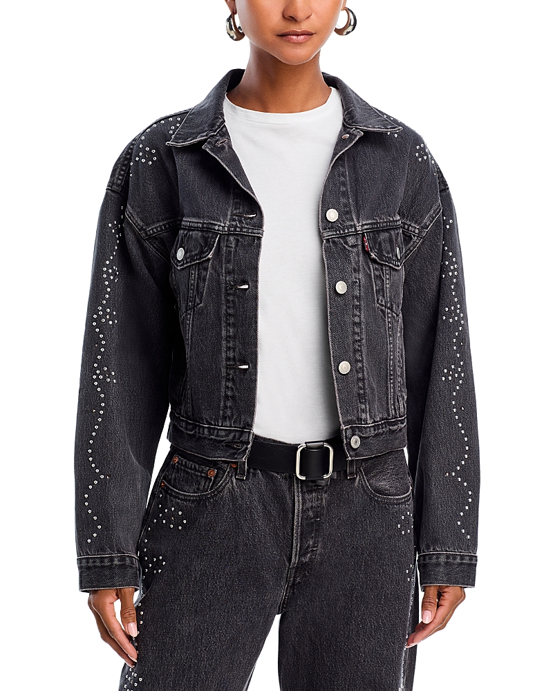 Levi's 90s Truck Driver Denim Jacket In Black