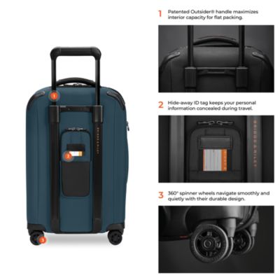 ZDX Essential Domestic Spinner Carry On Bag