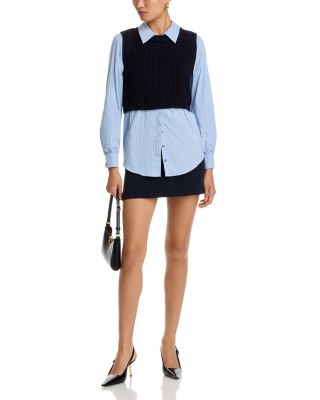 Mara Shaker Pullover Sweater