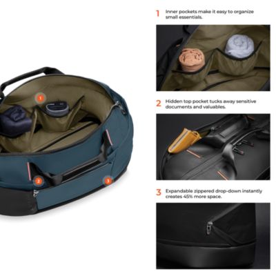 ZDX Expandable Overnighter Bag