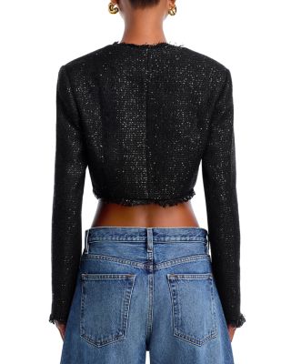 Karoline Sequin Boucle Top