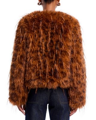 Faux Fur Toggle Jacket - Exclusive